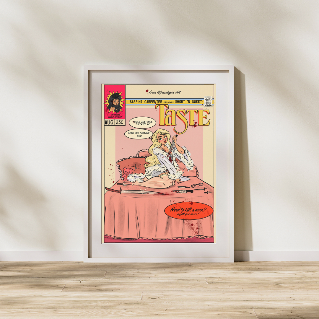 Taste Art Print by Alpacalypse Art