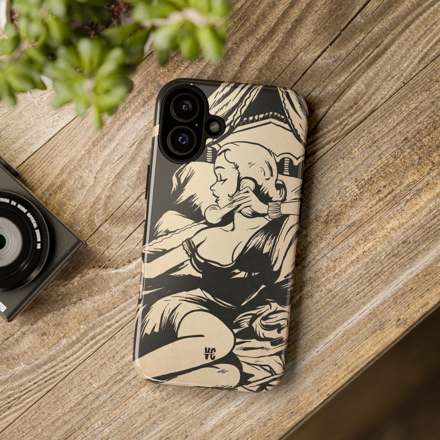 Busy Doing Nothing Protective Phone Case