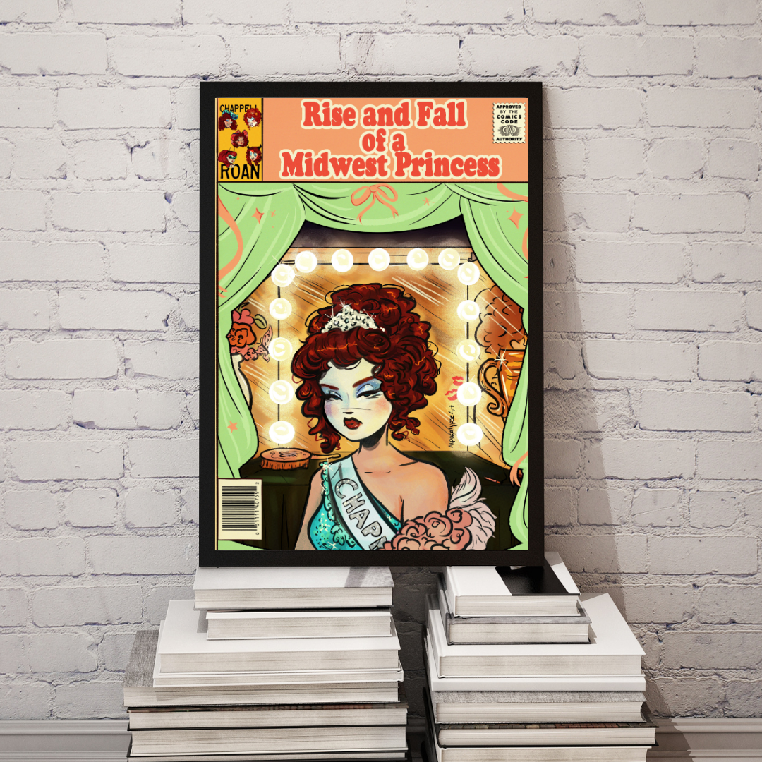 Rise & Fall Art Print by Alpacalypse Art