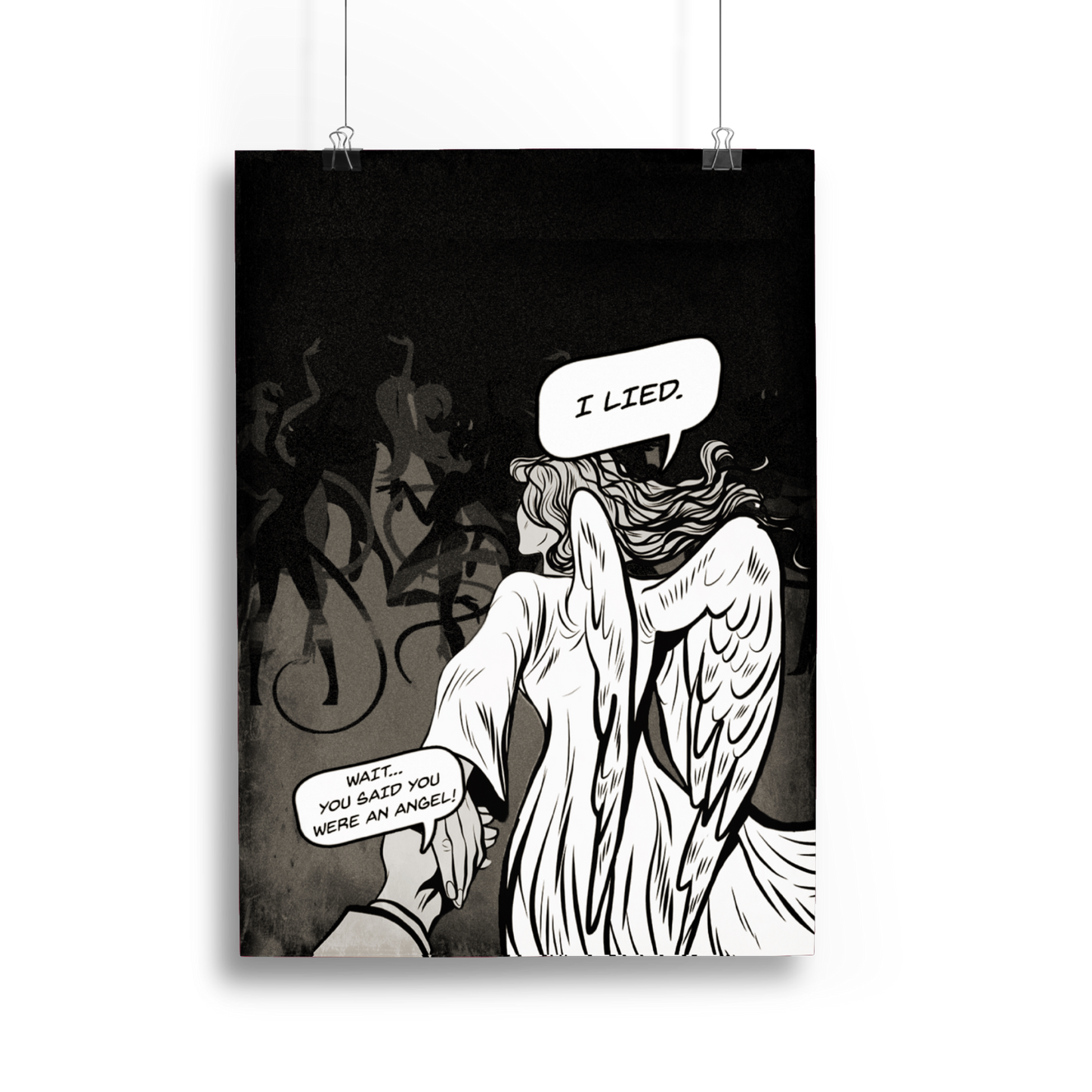 You Said You Were An Angel Art Print