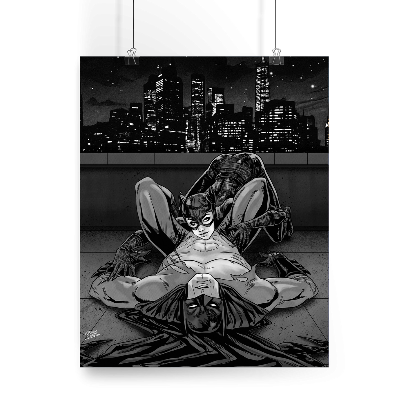 The Bat and The Cat Art Print Super Hot Series