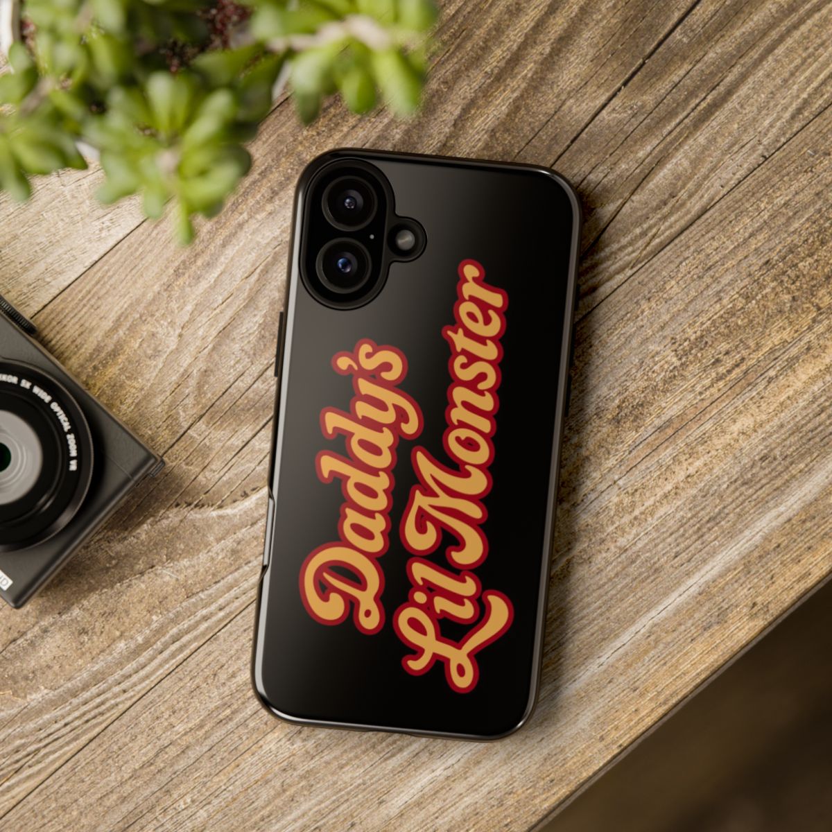 Daddy's Lil Monster Protective Phone Case