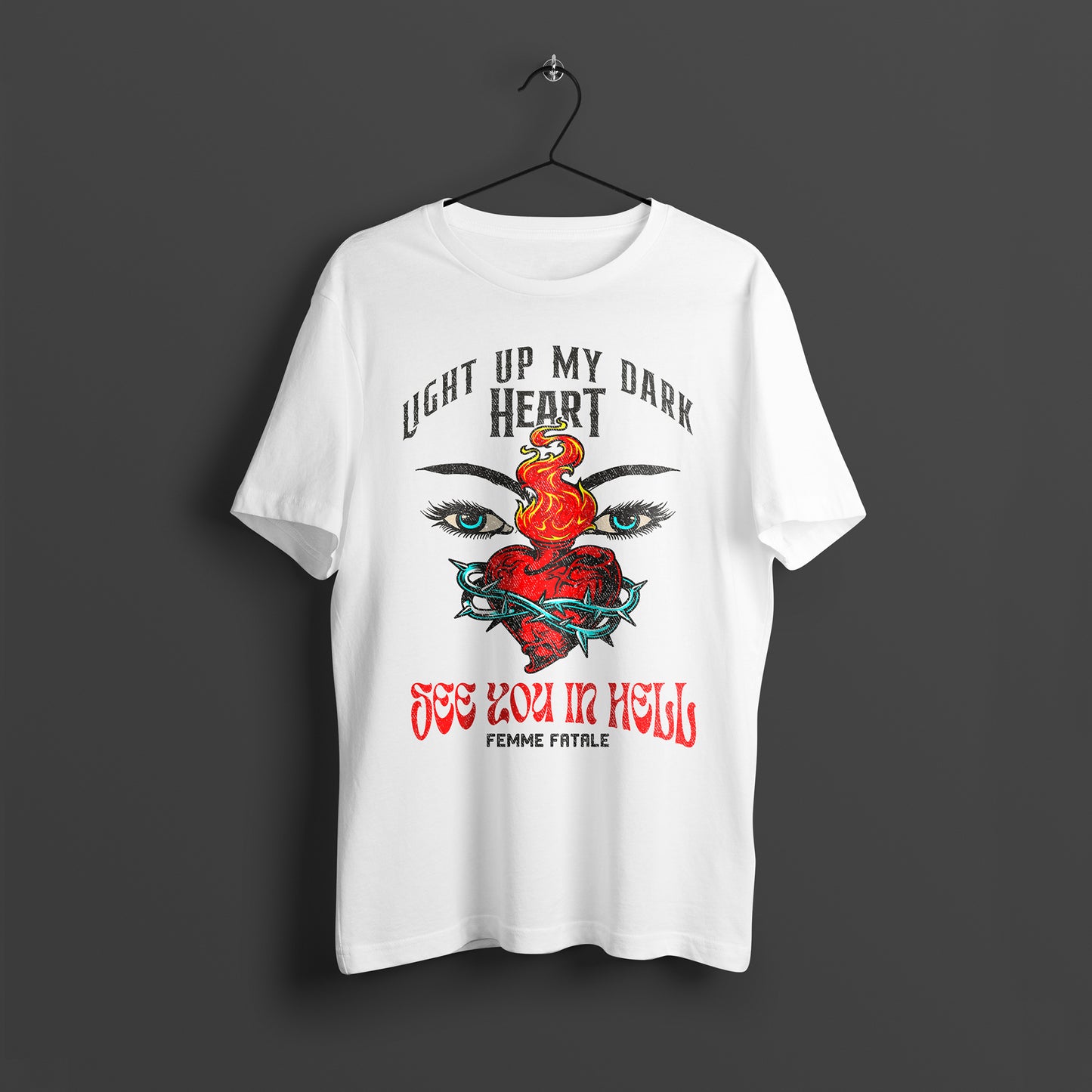 Dark Heart Tee - Vintage Comics