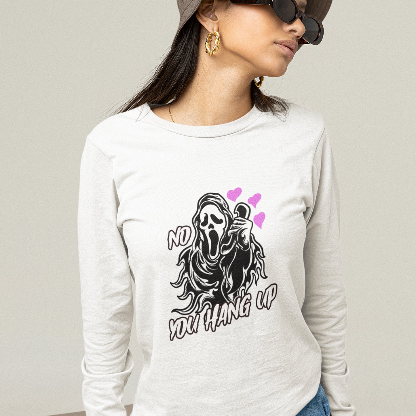 Scream Unisex Long Sleeve Tee - Vintage Comics