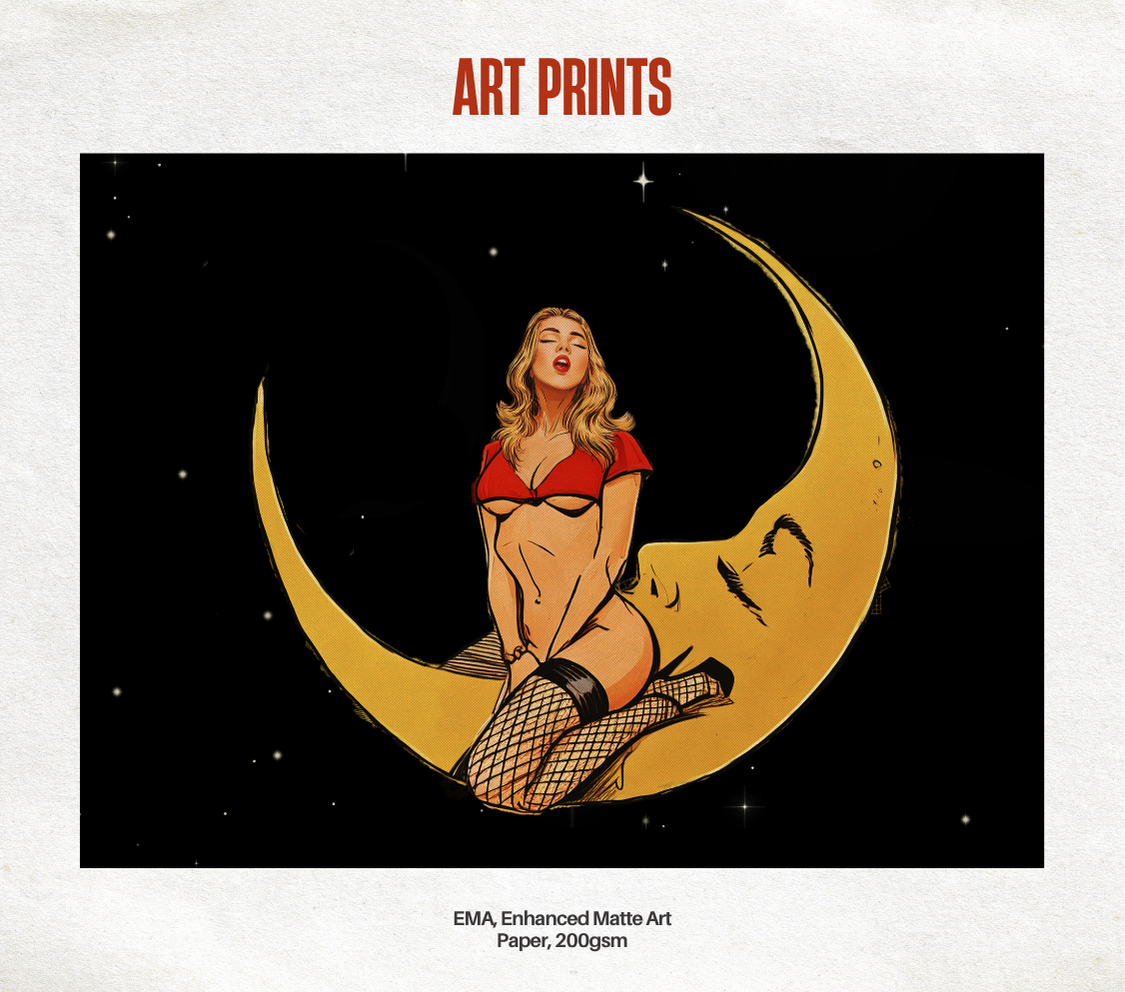 Vintage Comics Art Prints