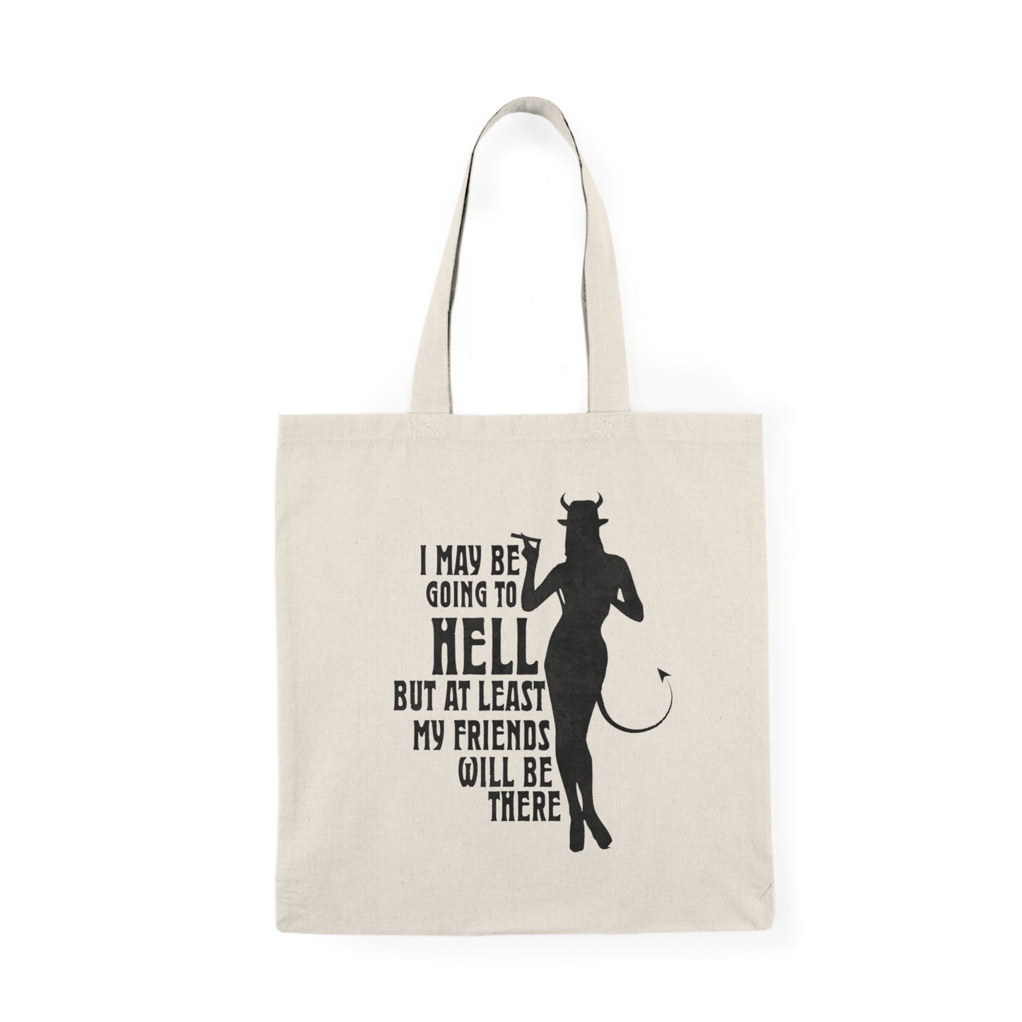 Going To Hell Tote Bag - Vintage Comics