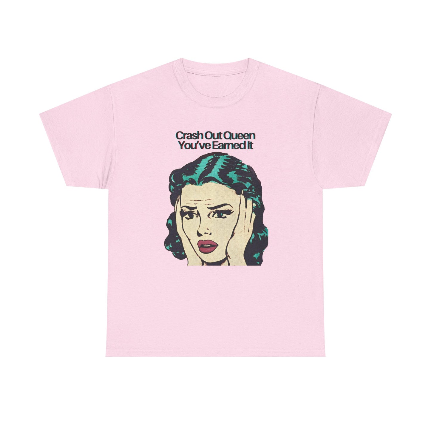 Crash Out Queen Tee