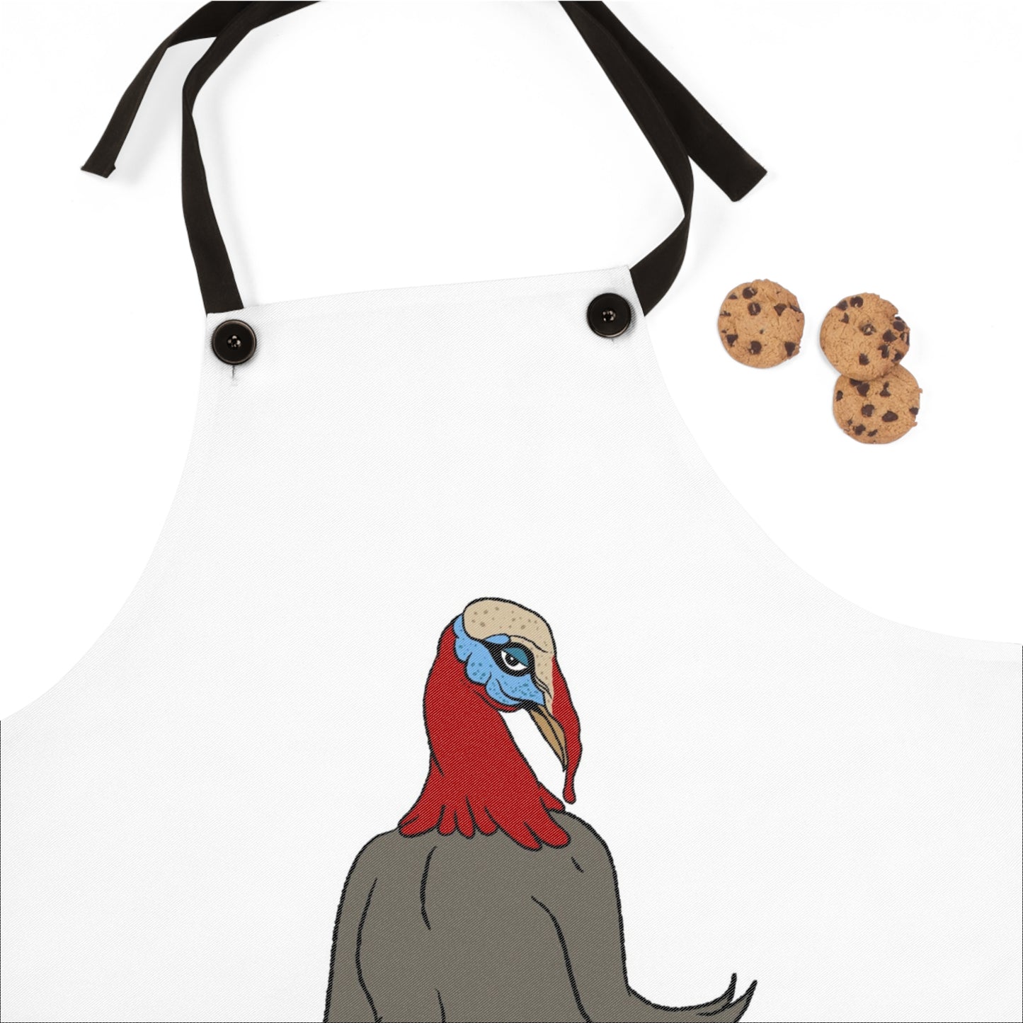 Gobble it Up Kitchen Apron by Bill Crisafi