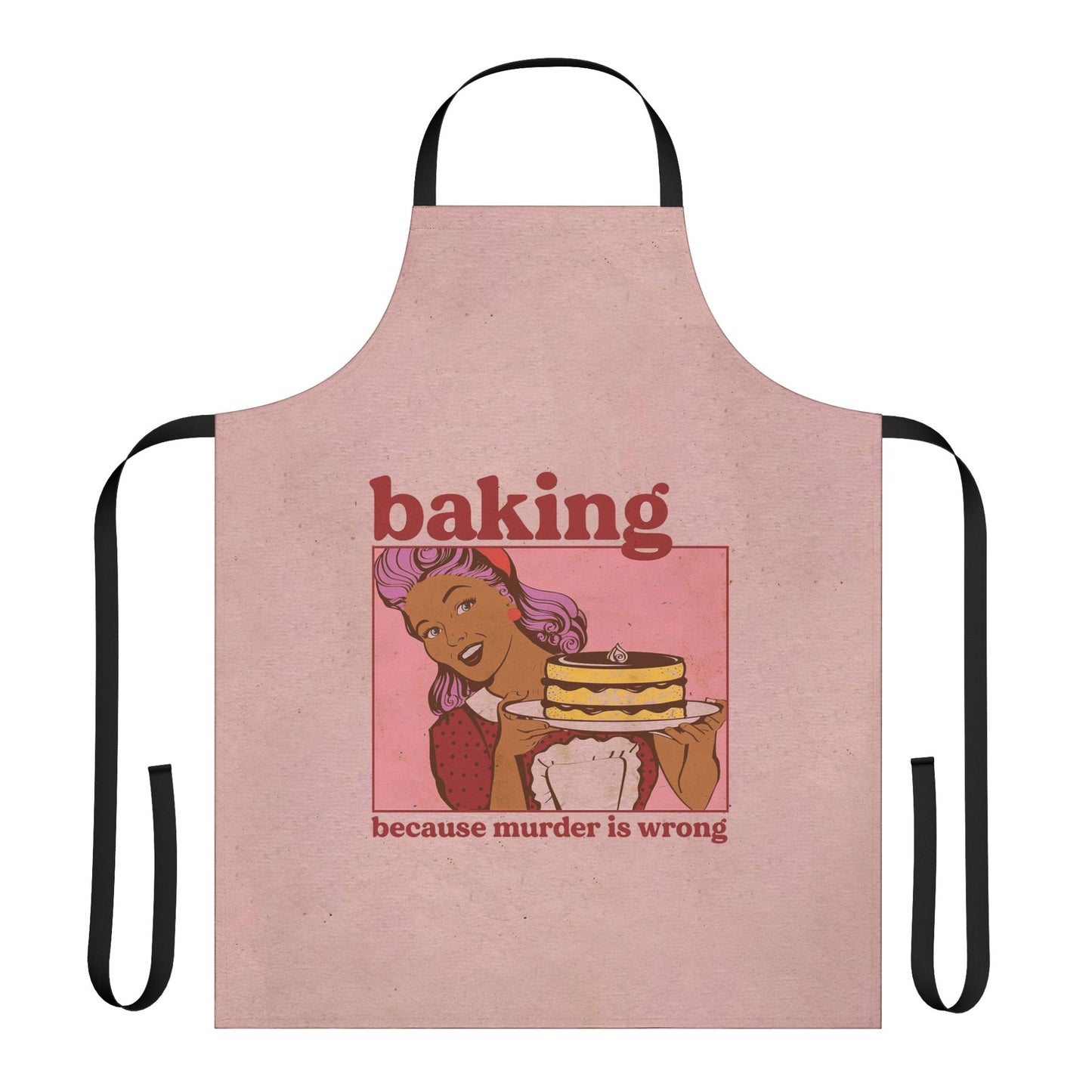 Murder Is Wrong Apron