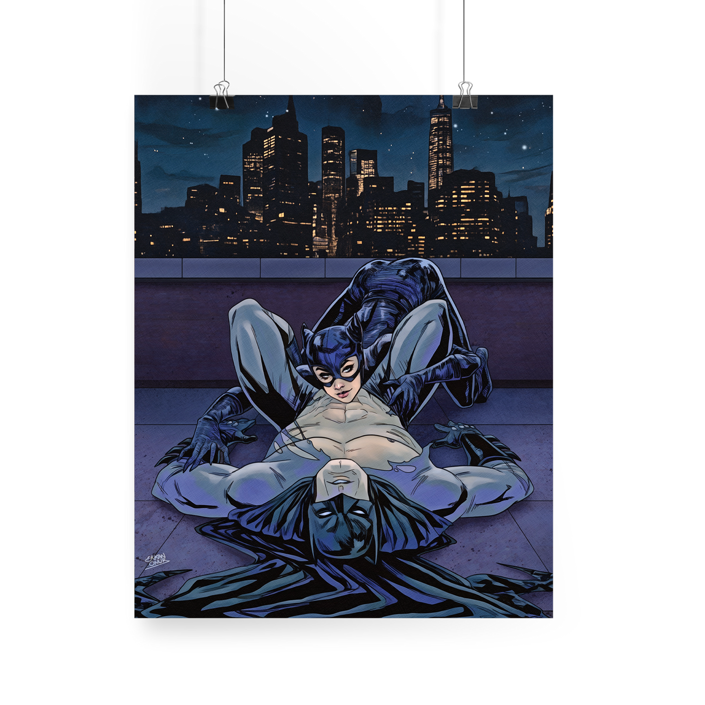 The Bat and The Cat Art Print Super Hot Series