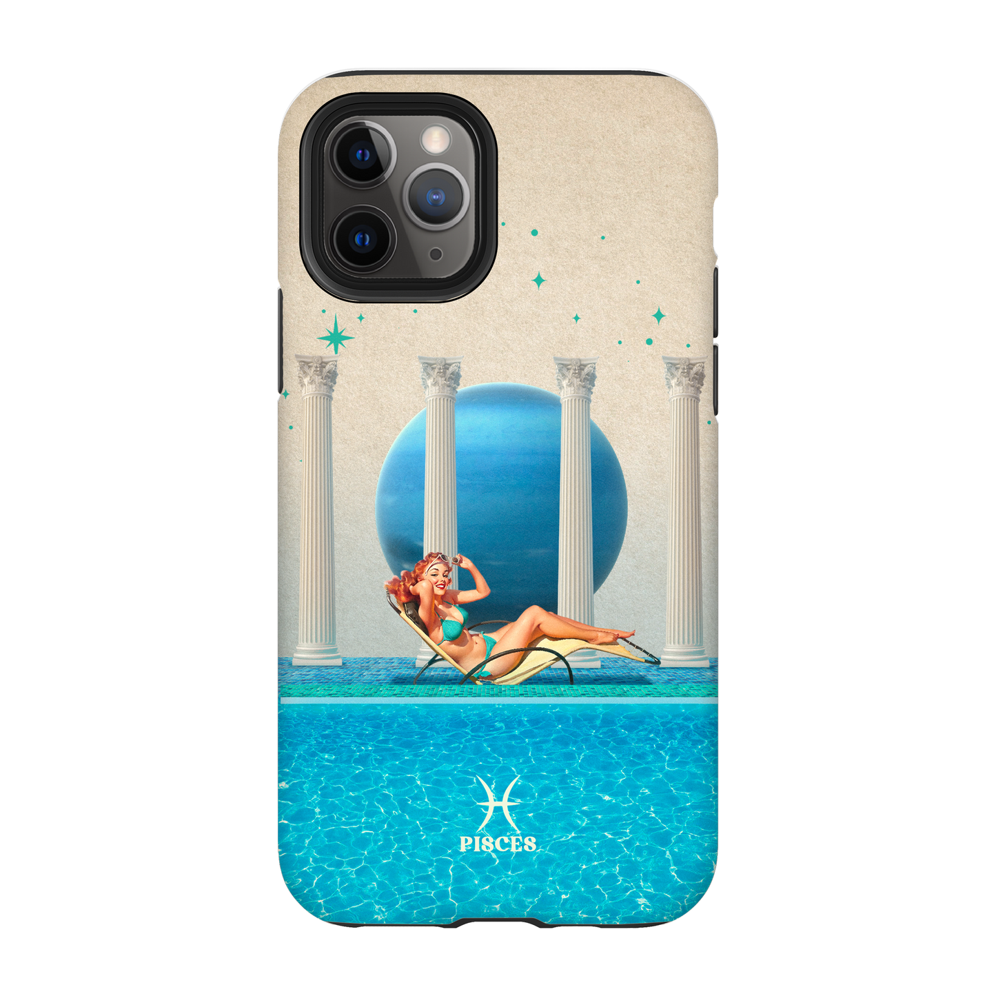 Pisces Case By Linear Collages