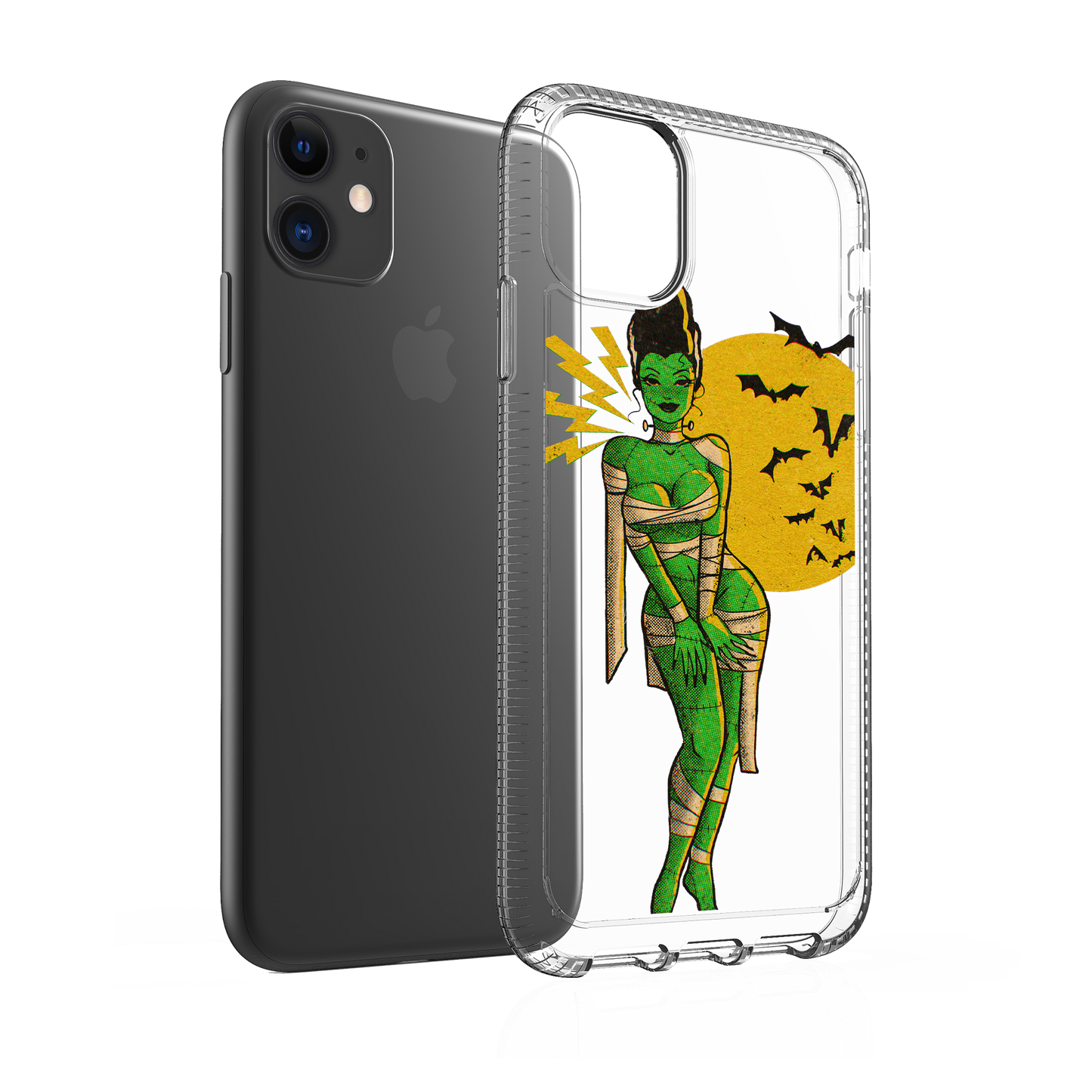 Zombie Girl Clear Case