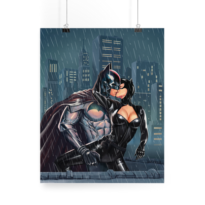 Kiss Me - Bat & Cat Print (Limited Edition)