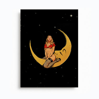 Fly Me To The Moon Art Print