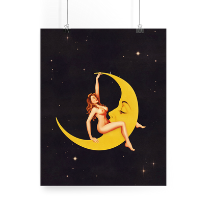 Dancing On The Moon Art Print