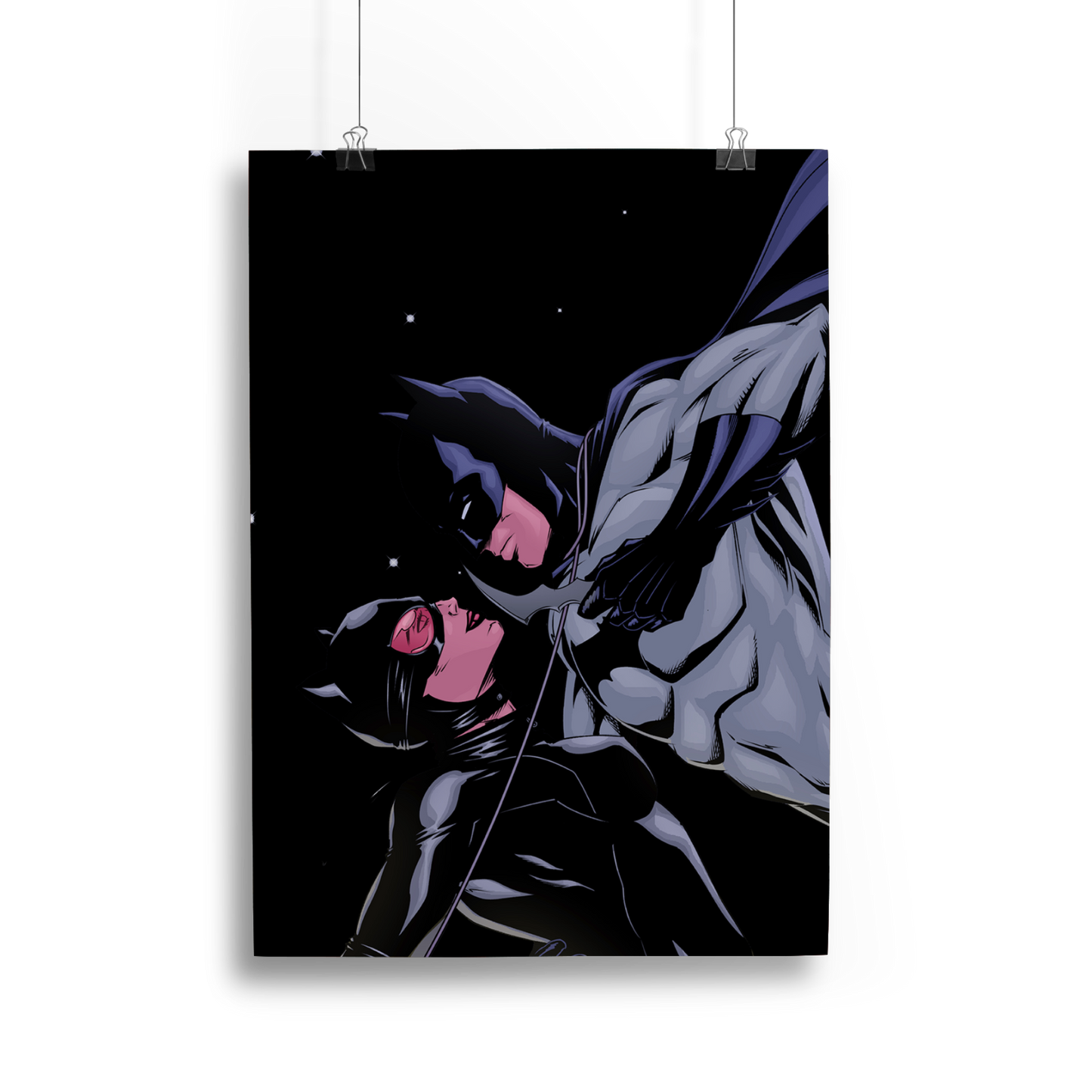 The Bat Vs Cat Print (Limited Edition)