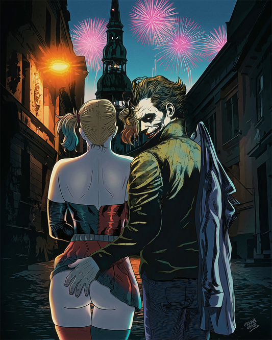 Joker & Harley Print (Limited Edition)
