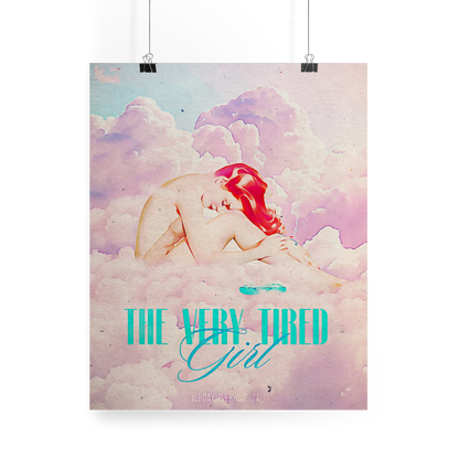 The Very Tired Girl Print (Limited Edition)