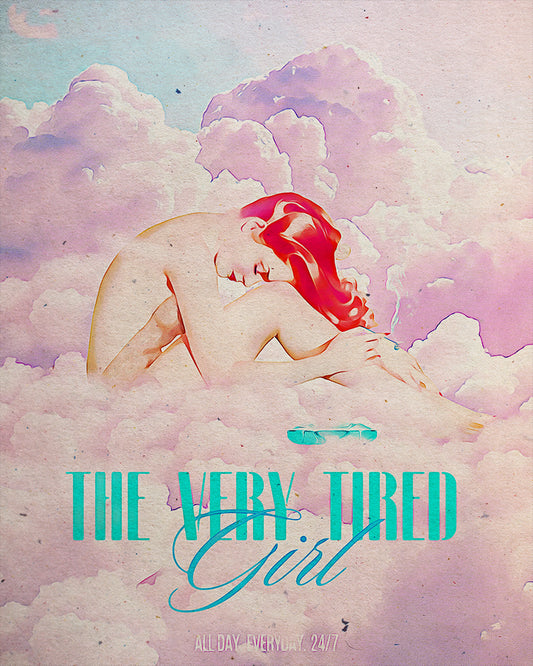 The Very Tired Girl Print (Limited Edition)