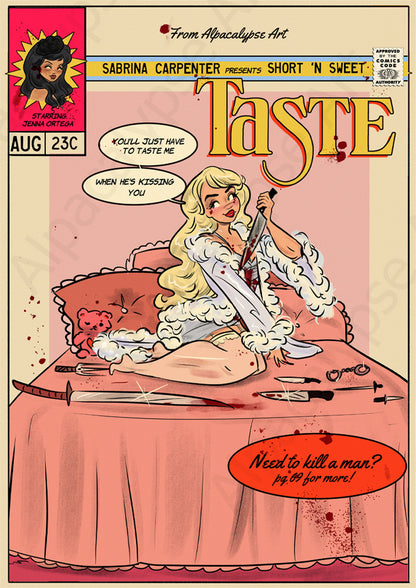 Taste Art Print by Alpacalypse Art