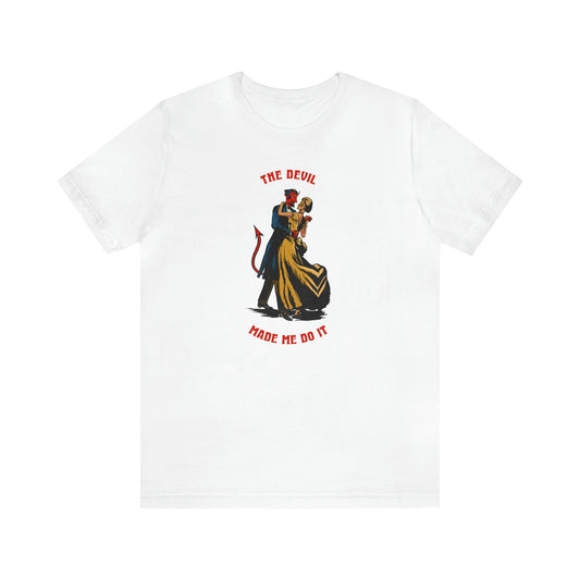 The Devil Made Me Do It Tee - Vintage Comics