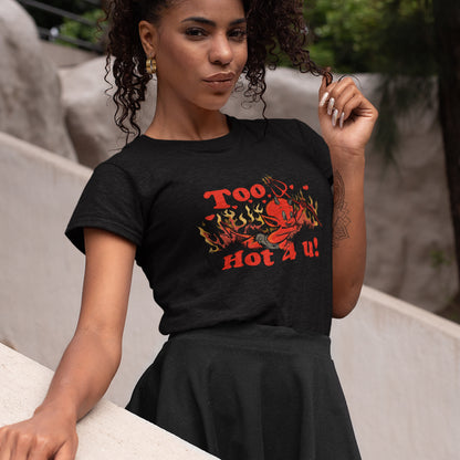 Too Hot For You Tee - Vintage Comics
