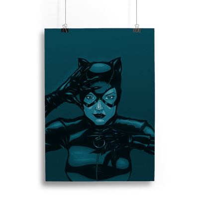 Catwoman Print (Limited Edition) - Vintage Comics