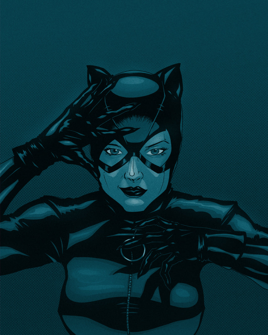 Catwoman Print (Limited Edition) - Vintage Comics